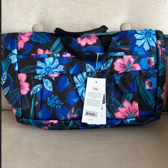NWT Lug Chariot 3-Piece Handbag Organizer in Resort Black 🌸 - Picture 4 of 12